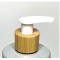 Bamboo/White Lotion Pump 24/410 - 24mm Lotion/Soap Dispenser