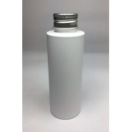 100ml White Cylinder Bottle with Aluminium Cap