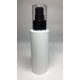 100ml White Cylinder Bottle with Black Serum Pump 100ml White Cylinder Bottle with Black Serum Pump