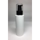 100ml White Cylinder Bottle with Black Serum Pump 100ml White Cylinder Bottle with Black Serum Pump