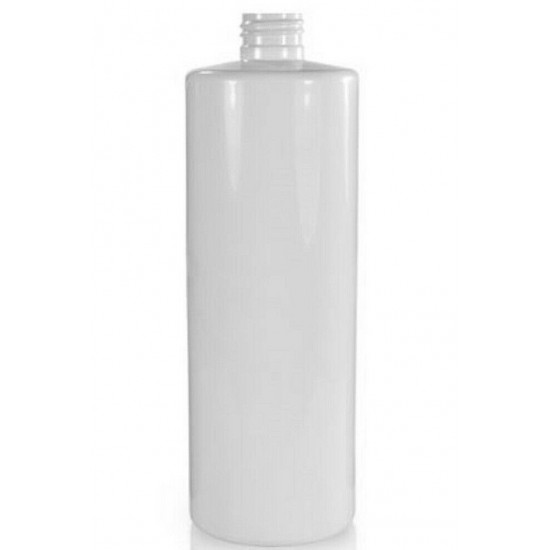 100ml White Cylinder Bottle 