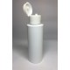 100ml White Cylinder Bottle with White Flip Top Cap 100ml White Cylinder Bottle with White Flip Top Cap