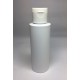 100ml White Cylinder Bottle with White Flip Top Cap 100ml White Cylinder Bottle with White Flip Top Cap