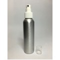 250ml Tall Aluminium Boston With White Atomiser