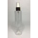 150ml Clear Plastic Cylindrical Bottle with Shiny Gold Atomiser Spray 150ml Clear Plastic Cylindrical Bottle with Shiny Gold Atomiser Spray