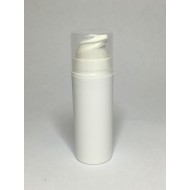 15ml White Airless Pump