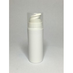 15ml White Airless Pump
