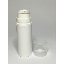 15ml White Airless Pump