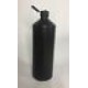 1000ml (1L) Black HDPE Swipe Bottle with Black Flip Top Cap