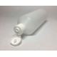 1000ml (1L) Natural HDPE Swipe Bottle with White Flip Top