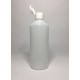 1000ml (1L) Natural HDPE Swipe Bottle with White Flip Top 1000ml (1L) Natural HDPE Swipe Bottle with White Flip Top