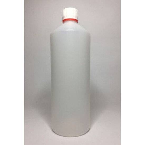 1000ml (1L) Natural HDPE Swipe Bottle with Tamper Proof Cap