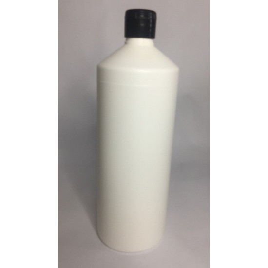 500ml White HDPE Swipe Bottle With Black Flip Top Cap 500ml White HDPE Swipe Bottle With Black Flip Top Cap