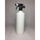 1000ml (1L) White HDPE Swipe Plastic Bottle with Black Trigger Spray