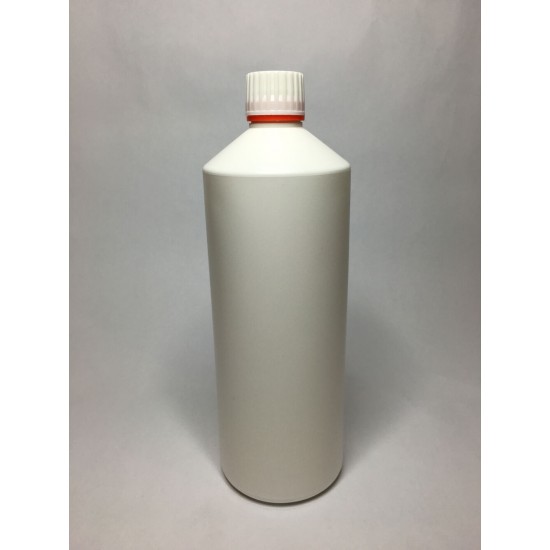 1000ml (1L) White HDPE Swipe Bottle With Tamper Evident Cap 1000ml (1L) White HDPE Swipe Bottle With Tamper Evident Cap