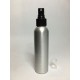 250ml Tall Aluminium Boston With Black Atomiser Spray Pump 250ml Tall Aluminium Boston With Black Atomiser Spray Pump