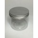 200ml Clear Plastic Jars With Aluminium Screw On Lid