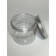 200ml Clear Plastic Jars With Aluminium Screw On Lid