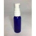30ml PET Plastic Blue Boston Bottles & White Serum Pump