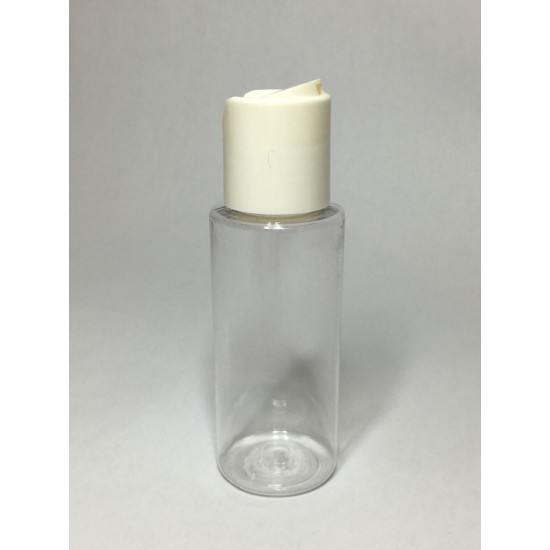 100ml Bottle with White Disc Top Cap