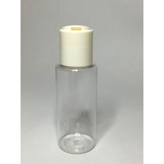 100ml Bottle with White Disc Top Cap