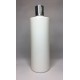 250ml White Cylinder with Shiny Silver Disc Top 250ml White Cylinder with Shiny Silver Disc Top