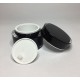 50ml Luxury Black Double Wall Acrylic Jar 50ml Luxury Black Double Wall Acrylic Jar