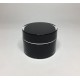 50ml Luxury Black Double Wall Acrylic Jar