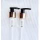 Rose Gold/Black Lotion Pump 24/410 - 24mm Lotion/Soap Dispenser