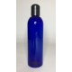 60ml PET Plastic Cobalt Blue Bottles And Black Disc Top 