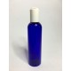60ml PET Plastic Cobalt Blue Bottles And White Disc Top 