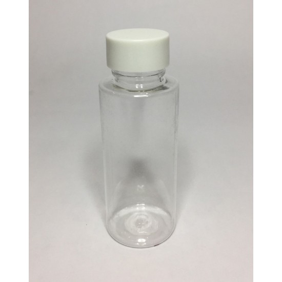 100ml Bottle with White Smooth Cap