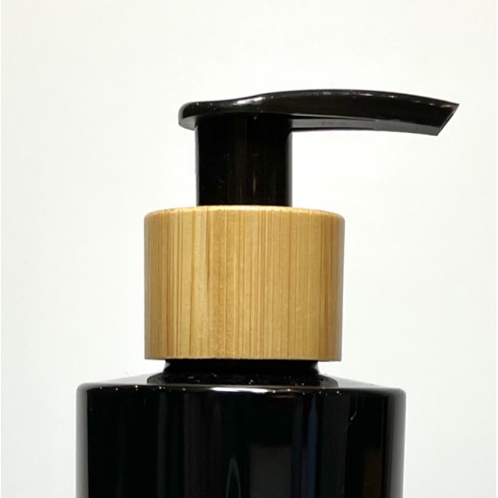 Bamboo/Black Lotion Pump 24/410 - 24mm Lotion/Soap Dispenser Bamboo/Black Lotion Pump 24/410 - 24mm Lotion/Soap Dispenser