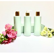 500ml Sage Green PET Cylinder Bottle