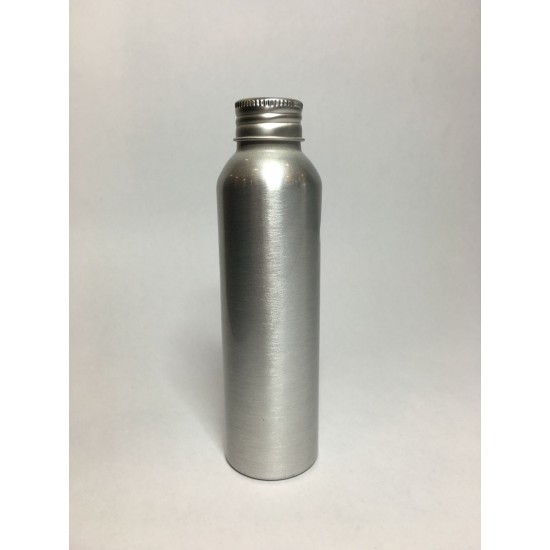 125ml Aluminium Boston Bottle With Aluminium Cap