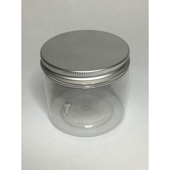 150ml Clear Jar with Aluminium Lid