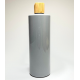 500ml Grey PET Plastic Cylinder Bottles with Bamboo Disc Top