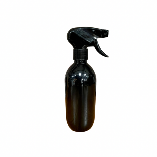 500ml Black PP Olive Bottles With Black Trigger Spray 500ml Black PP Olive Bottles With Black Trigger Spray