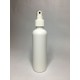 100ml White HDPE Tall Boston With White Atomiser