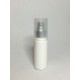 100ml White HDPE Cylinder Overcap With Chrome Atomiser 100ml White HDPE Cylinder Overcap With Chrome Atomiser