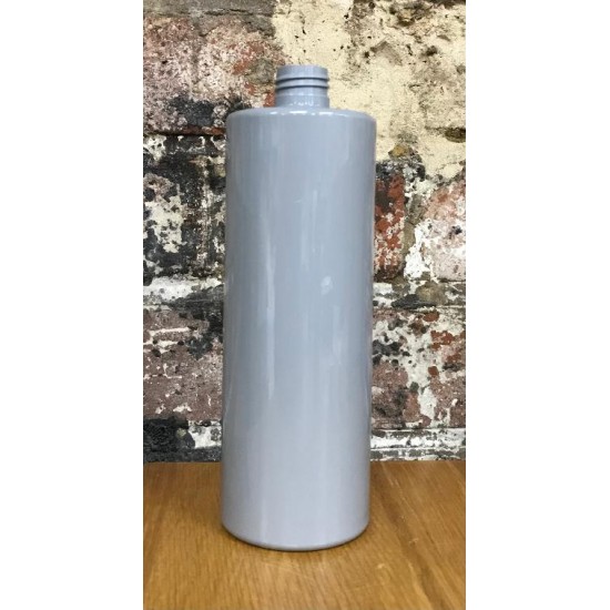 500ml Grey PET Cylinder Bottle