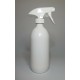 500ml White Olive Bottle with White Trigger Spray 500ml White Olive Bottle with White Trigger Spray