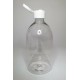 500ml Clear Sirop Bottle with White Flip Top Cap 500ml Clear Sirop Bottle with White Flip Top Cap