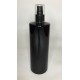 500ml Black PET Cylinder Bottle With Black Cream Pump And Overcap