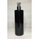 500ml Black PET Cylinder Bottle