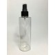 150ml Clear PET Cylinder Bottle with Black Atomiser 150ml Clear PET Cylinder Bottle with Black Atomiser