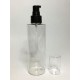150ml Clear PET Cylinder Bottle Black Cream Pump 150ml Clear PET Cylinder Bottle Black Cream Pump