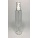 150ml Clear PET Cylinder Bottle with White Cream Pump 150ml Clear PET Cylinder Bottle with White Cream Pump