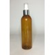 500ml Amber Tall Boston Bottle with Chrome Atomiser 500ml Amber Tall Boston Bottle with Chrome Atomiser