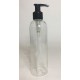 250ml Clear PET Tall Boston Bottles With Black Lotion Pump 250ml Clear PET Tall Boston Bottles With Black Lotion Pump